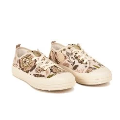 Pataugas ETCHE L/JFL F4H BEIGE -Rue des Chaussures Soldes Boutique 628223 BASKET FEMME ETCHE L JFL F4H BEIGE 4