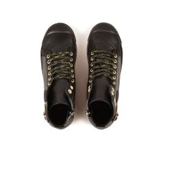 Pataugas BANJOU LATSA/MIX F4H NOIR/DORÉ 15 Pataugas BANJOU LATSA/MIX F4H NOIR/DORÉ -Rue des Chaussures Soldes Boutique 628259 946 BASKET HAUTE FEMME LATSA MIX F4H NOIR DORE 6