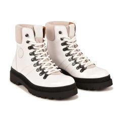 Pataugas NISTOS/V F4H BLANC -Rue des Chaussures Soldes Boutique 628264 100 BOOTS FEMME NISTOS V F4H BLANC 4