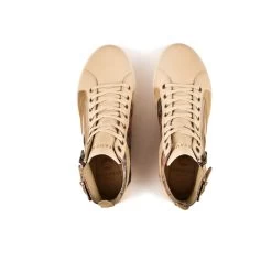 Pataugas PALME/CRI F4H BEIGE -Rue des Chaussures Soldes Boutique 628269 150 BASKET HAUTE FEMME PALME CRI F4H BEIGE 6