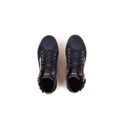 Pataugas PALME/MIX F4H MARINE/ROSE -Rue des Chaussures Soldes Boutique 628270 922 BASKET FEMME PALME MIX F4H MARINE ROSE 6