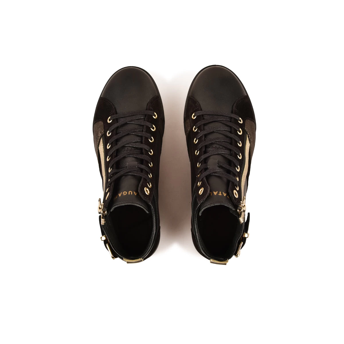 Pataugas PALME/MIX F4H NOIR/DORÉ 7 Pataugas PALME/MIX F4H NOIR/DORÉ – Image 7