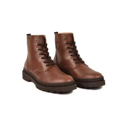 Pataugas VASCO/N H4H CHOCOLAT -Rue des Chaussures Soldes Boutique 628275 803 BOOTS HOMME VASCO N H4H CHOCO 4