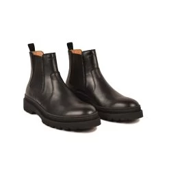Pataugas VITUS/N F4H NOIR -Rue des Chaussures Soldes Boutique 628278 850 BOOTS HOMME VITUS N H4H NOIR 4
