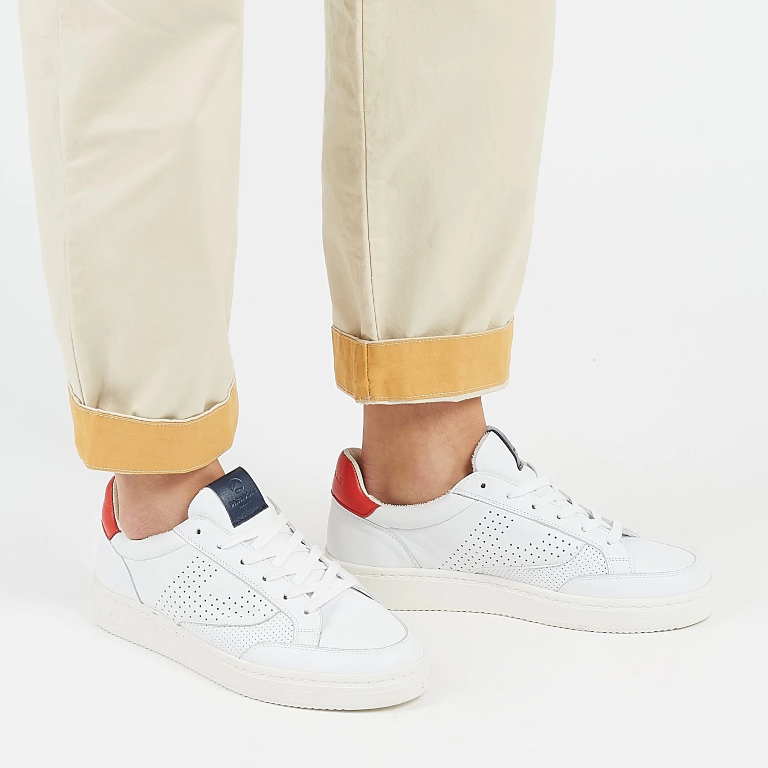 Pataugas BASALTE/N H2H BLANC/ROUGE 2 Pataugas BASALTE/N H2H BLANC/ROUGE – Image 2