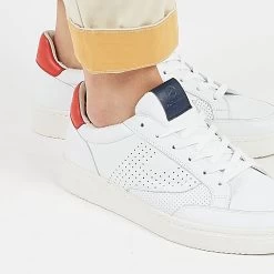 Pataugas BASALTE/N H2H BLANC/ROUGE 11 Pataugas BASALTE/N H2H BLANC/ROUGE -Rue des Chaussures Soldes Boutique BASALTNH2HBLANCROUGE2