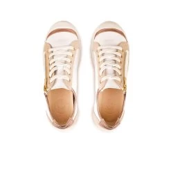 Pataugas BAHIA/SME F2H BLANC/BEIGE 11 Pataugas BAHIA/SME F2H BLANC/BEIGE -Rue des Chaussures Soldes Boutique BASKET FEMME BAHIA SME F2H BLANC BEIGE 628048 912 6