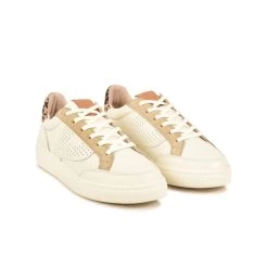 Pataugas BASALTE/MIXL F4I CRÈME -Rue des Chaussures Soldes Boutique BASKET FEMME BASALT MIXL F4I CREME 628475 155 4