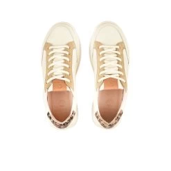 Pataugas BASALTE/MIXL F4I CRÈME -Rue des Chaussures Soldes Boutique BASKET FEMME BASALT MIXL F4I CREME 628475 155 6