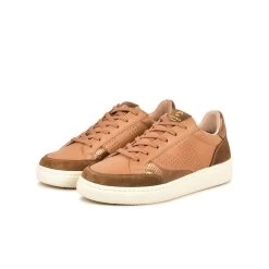 Pataugas BASALTE/SNME F4I CAMEL -Rue des Chaussures Soldes Boutique BASKET FEMME BASALT SNME F2H CAMEL 628053 751 5
