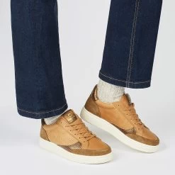 Rue des Chaussures Soldes Boutique -Rue des Chaussures Soldes Boutique BASKET FEMME BASALT SNME F2I CAMEL 628553751