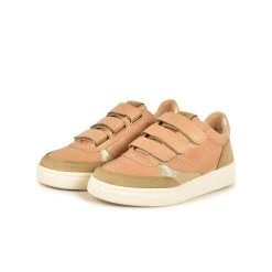 Pataugas BASALTE S/N F2I BEIGE/DORÉ -Rue des Chaussures Soldes Boutique BASKET FEMME BASALTE S N F2I BEIGE DOREE 628444 931 5