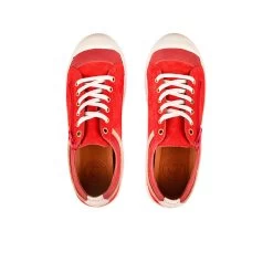 Pataugas BISK/MIX F2I ROUGE -Rue des Chaussures Soldes Boutique BASKET FEMME BISK MIX F2I ROUGE 628362 350 6