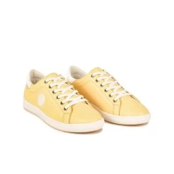 Pataugas JAYO/N F2I JAUNE 9 Pataugas JAYO/N F2I JAUNE -Rue des Chaussures Soldes Boutique BASKET FEMME JAYO N F2I JAUNE 628442 200 4