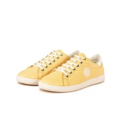Pataugas JAYO/N F2I JAUNE 10 Pataugas JAYO/N F2I JAUNE -Rue des Chaussures Soldes Boutique BASKET FEMME JAYO N F2I JAUNE 628442 200 5