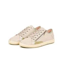 Pataugas JESTER/MIX F2H GRIS PERLE -Rue des Chaussures Soldes Boutique BASKET FEMME JESTER MIX F2H GRIS PERLE 628069 657 5