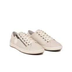 Pataugas JESTER/N F4I BLANC -Rue des Chaussures Soldes Boutique BASKET FEMME JESTER N F2H BLANC 4