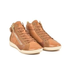 Pataugas PALME/MIX F4H CAMEL 13 Pataugas PALME/MIX F4H CAMEL -Rue des Chaussures Soldes Boutique BASKET FEMME PALME L MIX F2I TAUPE 628403 154 4
