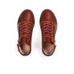 Pataugas PALME/MIX F4H ROUILLE -Rue des Chaussures Soldes Boutique BASKET FEMME PALME MIX F4H ROUILLE 628270 353 6