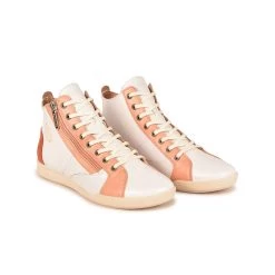 Pataugas PALME/PER F2I ABRICOT -Rue des Chaussures Soldes Boutique BASKET FEMME PALME PER F2I ABRICOT 628402 252 4