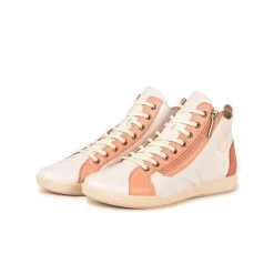 Pataugas PALME/PER F2I ABRICOT -Rue des Chaussures Soldes Boutique BASKET FEMME PALME PER F2I ABRICOT 628402 252 5