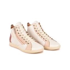 Pataugas PALME/PER F2I ROSE -Rue des Chaussures Soldes Boutique BASKET FEMME PALME PER F2I ROSE 628402 300 4