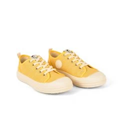 Pataugas ETCHEL/TIRI F2H OCRE/DORÉ -Rue des Chaussures Soldes Boutique BASKET FEMME ETCHE LTIRIOCREDORE 1 4