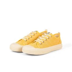 Pataugas ETCHEL/TIRI F2H OCRE/DORÉ -Rue des Chaussures Soldes Boutique BASKET FEMME ETCHE LTIRIOCREDORE 1 5
