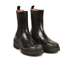 Pataugas AINOA CH/GR F4I NOIR 11 Pataugas AINOA CH/GR F4I NOIR -Rue des Chaussures Soldes Boutique BOOTS FEMME AINOA CH GR F4I NOIR 628454 850 4