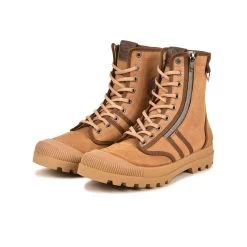 Pataugas AUTHENTIQUE H/ZIPSS F4I CAMEL -Rue des Chaussures Soldes Boutique BOOTS FEMME OG H ZIPSS F4I CAMEL 628499 751 5