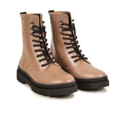 Pataugas WANDA/GL F4I TAUPE -Rue des Chaussures Soldes Boutique BOOTS FEMME WANDA GL TAUPE 628530 154 4