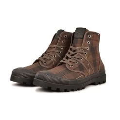 Pataugas AUTHENTIQUE MADE IN FRANCE F4G Tartan Marron -Rue des Chaussures Soldes Boutique BOOTS HOMME AUTHENTIQUE W H4G TARTAN MARRON 5