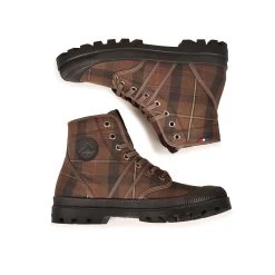 Pataugas AUTHENTIQUE MADE IN FRANCE F4G Tartan Marron -Rue des Chaussures Soldes Boutique BOOTS HOMME AUTHENTIQUE W H4G TARTAN MARRON 6