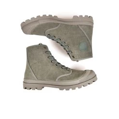 Pataugas AUTHENTIQUE M/TDLV H2I VERT DE GRIS -Rue des Chaussures Soldes Boutique BOOTS HOMME OG M TDLV H2I VERT DE GRIS 628339 557 6