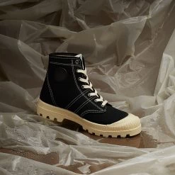 Pataugas AUTHENTIQUE/T F4G NOIR/MARFIL -Rue des Chaussures Soldes Boutique F Authentique T Noir Marfil