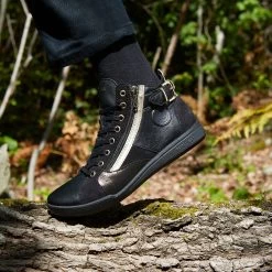 Pataugas PALME/MIX F4H NOIR/DORÉ 10 Pataugas PALME/MIX F4H NOIR/DORÉ -Rue des Chaussures Soldes Boutique F Palme F2H Noir 263b3c89 adce 4700 b3a0 84f3c78b417d